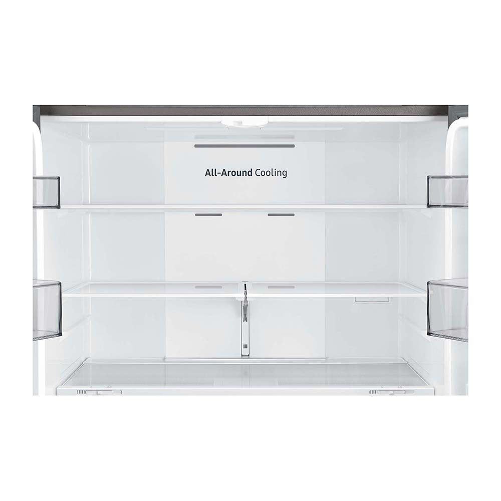 Samsung 649L French Door Refrigerator SRF7300SA, Glass shelf view