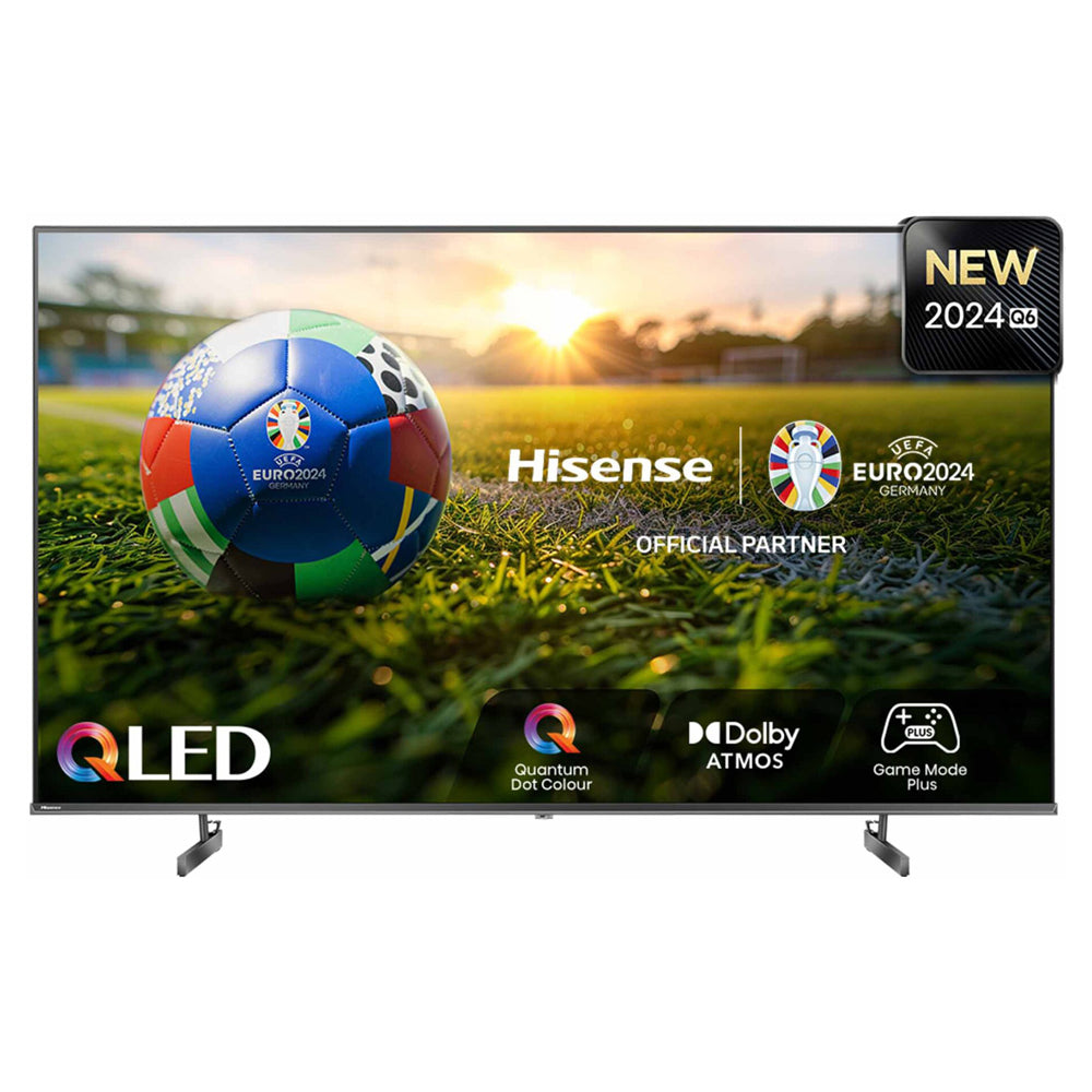 Hisense 43Q6NAU 43 Inch 4K QLED Smart TV Series Q6NAU, Front view