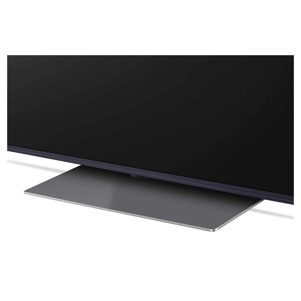 LG 43QNED81TSA 43 Inch QNED81 4K Smart TV, Base pedestal feet view