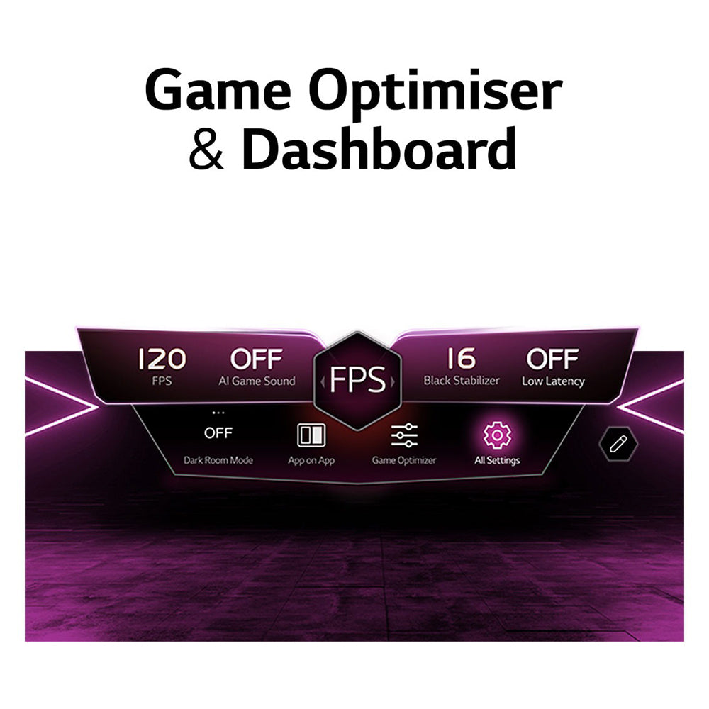 LG 50QNED75SRA 50 Inch QNED75 4K Smart TV, Game optimiser & dashboard