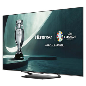 Hisense 55U7NAU 55 Inch ULED Mini LED TV, Front left view