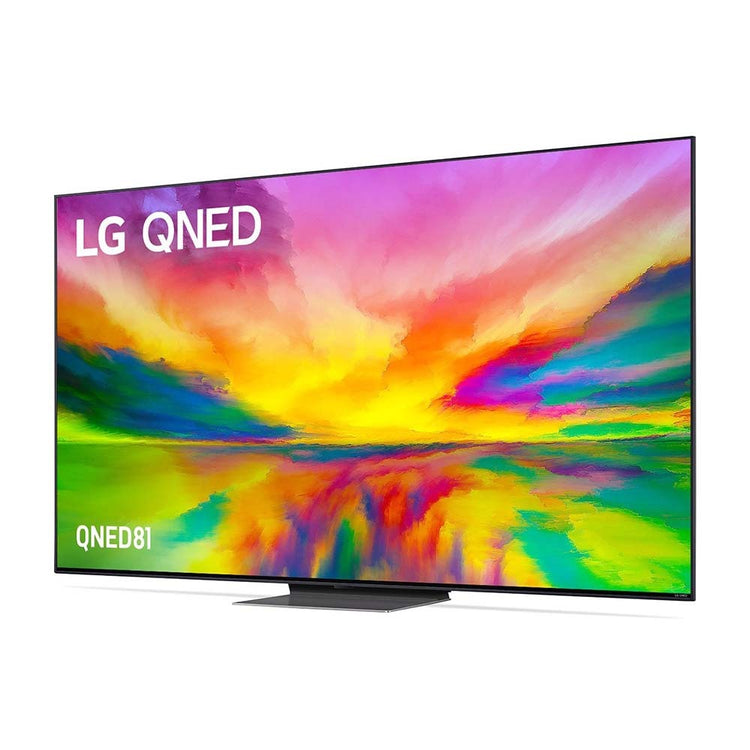 LG 65QNED81SRA QNED81 65 Inch 4K Smart QNED TV, Front left view