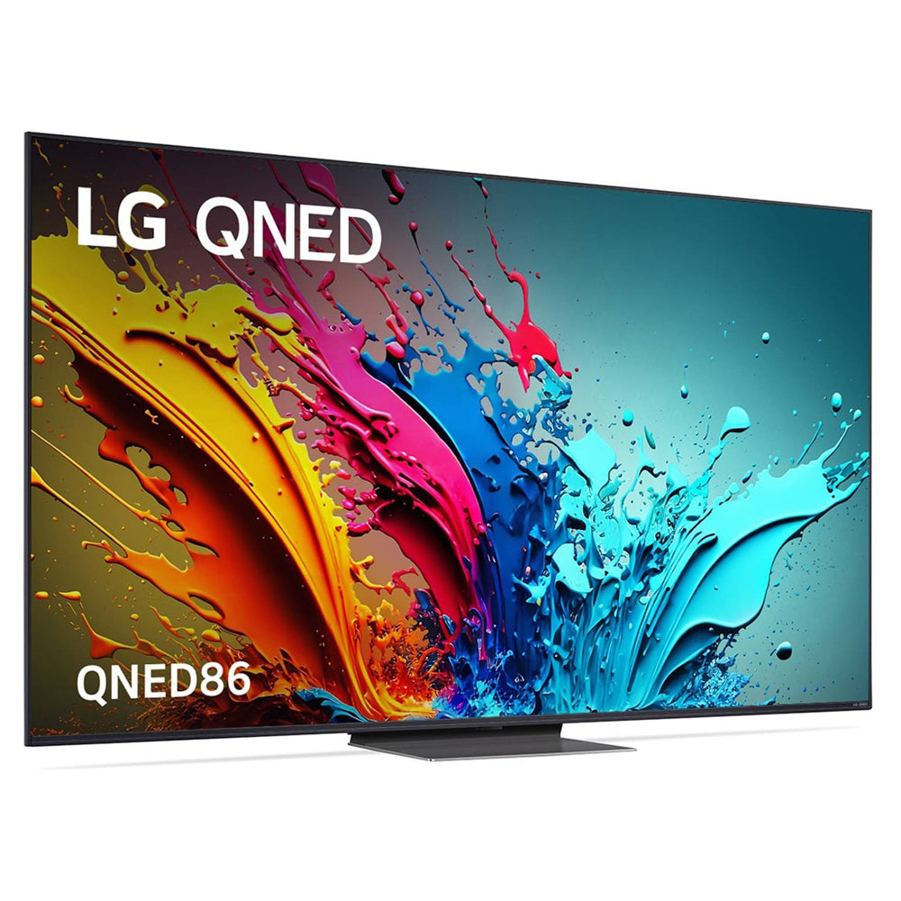 LG 65QNED86TSA 65 Inch QNED86 4K Smart TV, Front right view