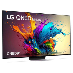 LG 65QNED91TSA 65 Inch MiniLED QNED91 4K Smart TV, Front right view