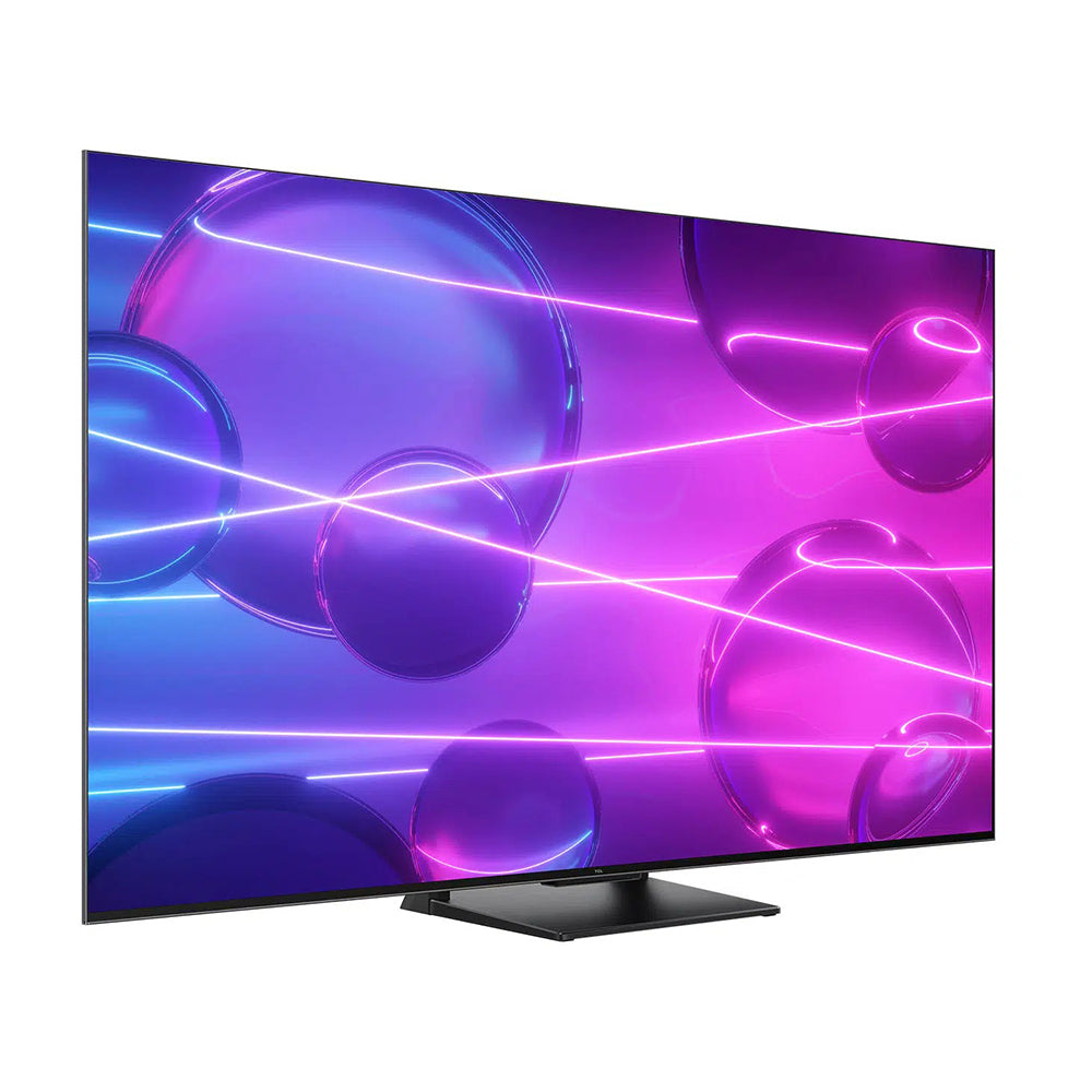 TCL 75C745 75 Inch C745 QLED 4K Google TV, Front right view