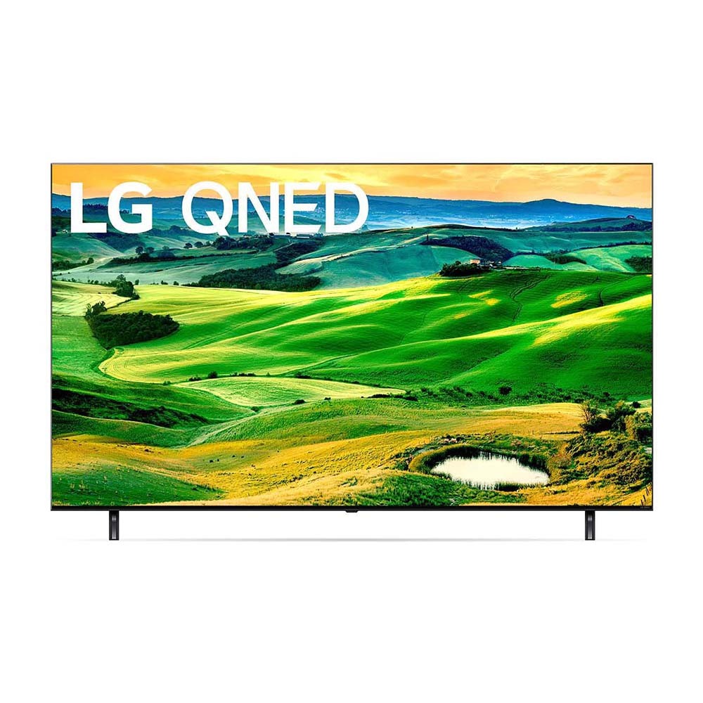 LG 75QNED80SQA QNED80 75 Inch 4K Smart QNED TV, Front view