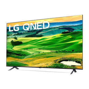 LG 75QNED80SQA QNED80 75 Inch 4K Smart QNED TV, Front left view 2