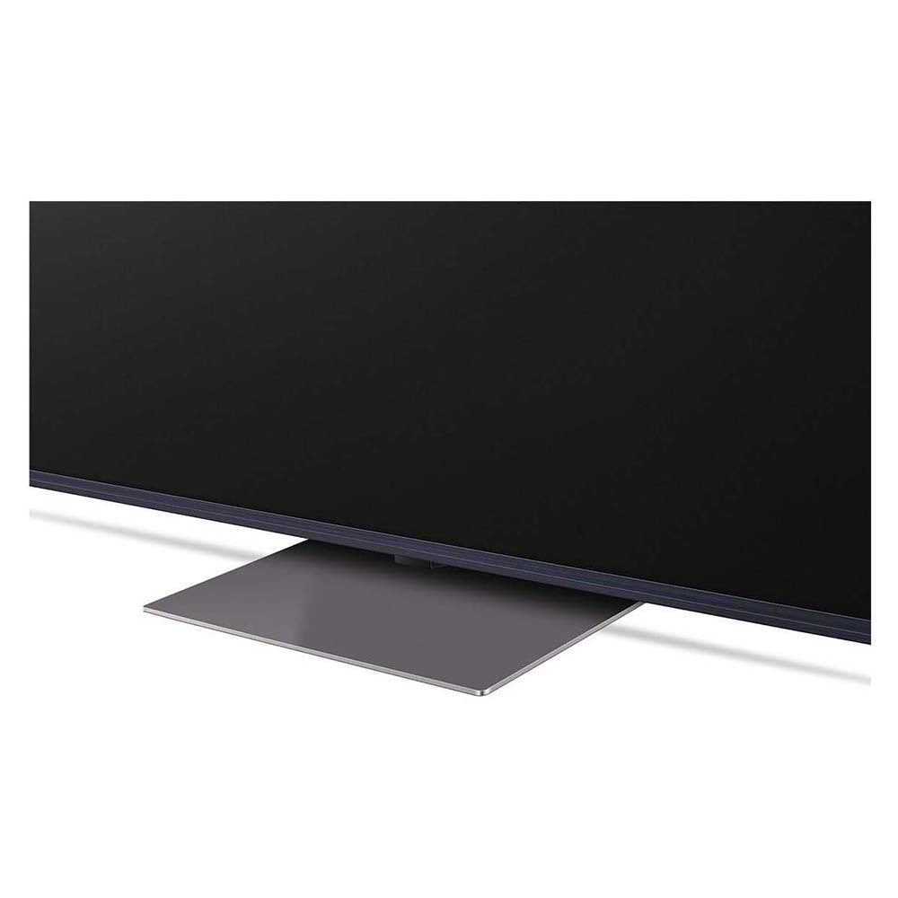 LG 75QNED81TSA 75 Inch QNED81 4K Smart TV, Base pedestal feet view