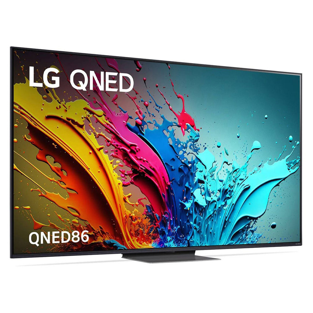 LG 75QNED86TSA 75 Inch QNED86 4K Smart TV, Front right view