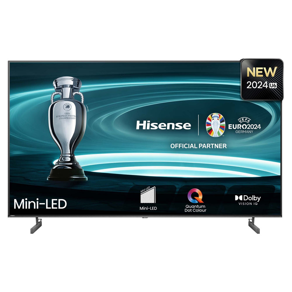 Hisense 75U6NAU 75 Inch Mini-LED 4K TV Series U6NAU, Front view