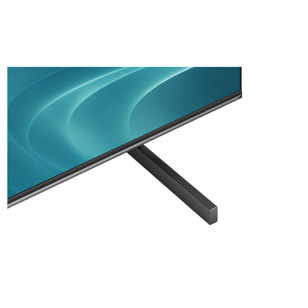 Hisense 75U6NAU 75 Inch Mini-LED 4K TV Series U6NAU, Base pedestal feet view