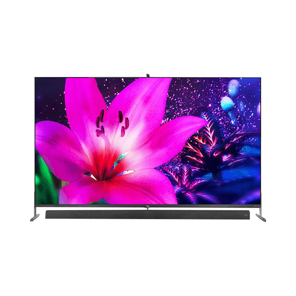 TCL 75X915 75 Inch 8K QLED Android TV, Front view