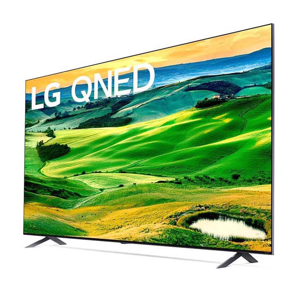 LG 86QNED80SQA QNED80 86 Inch 4K Smart QNED TV, Front left view 2