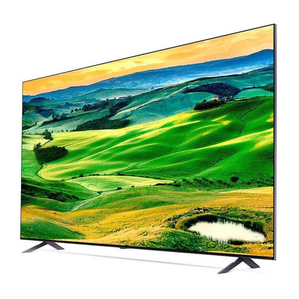 LG 86QNED80SQA QNED80 86 Inch 4K Smart QNED TV, Front left view