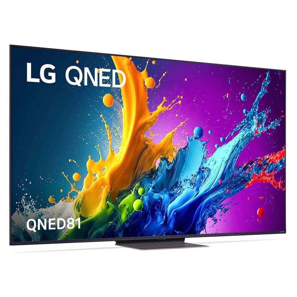 LG 86QNED81TSA 86 Inch QNED81 4K Smart TV, Front right view