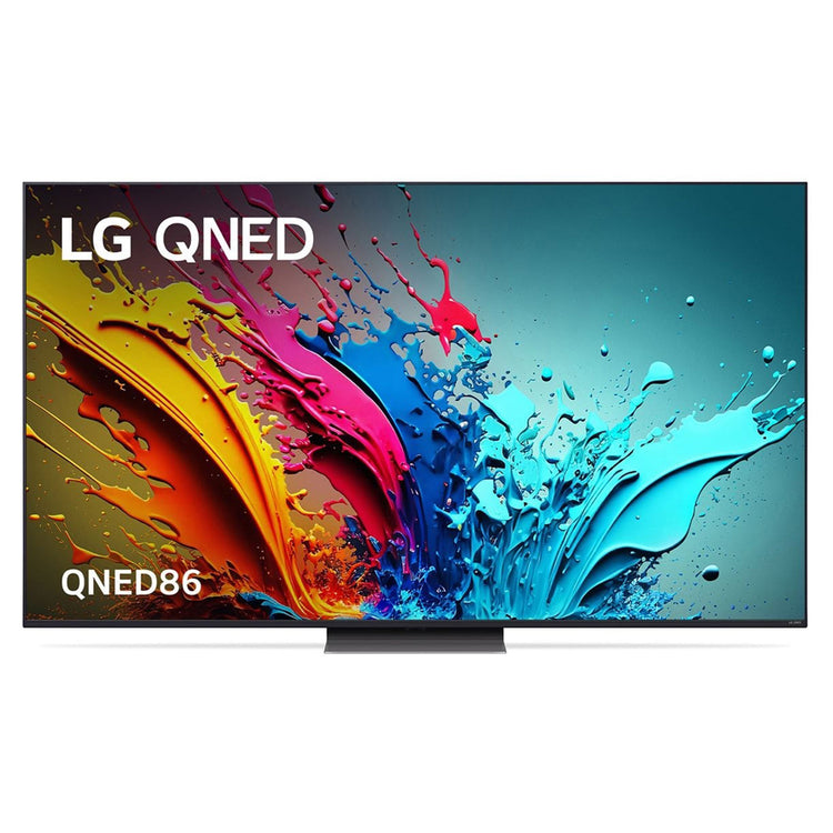 LG 86QNED86TSA 86 Inch QNED86 4K Smart TV, Front view