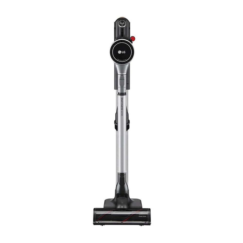 LG A9KCORE Kompressor Core Silver Cordless Handstick Vacuum Cleaner, Front view