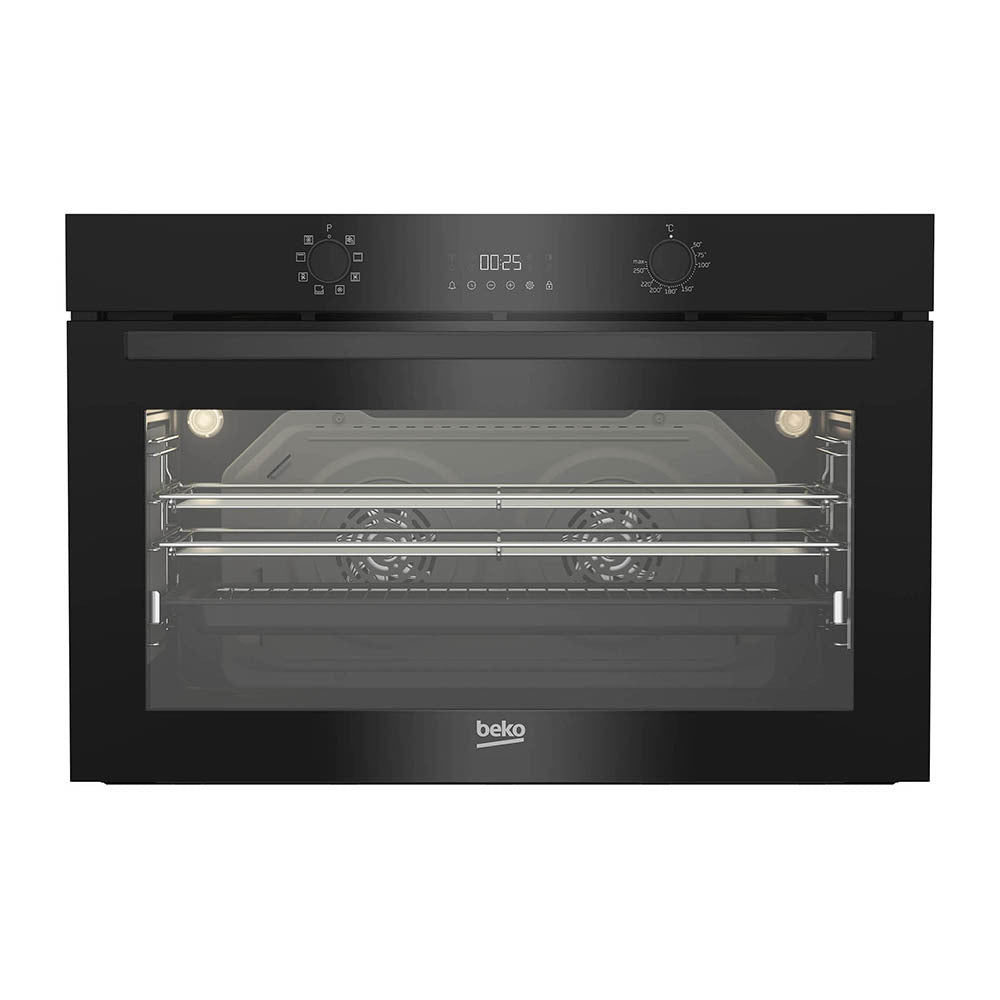 Beko 127L 90cm Electric Built-In Oven BBO91271MDX, Front view