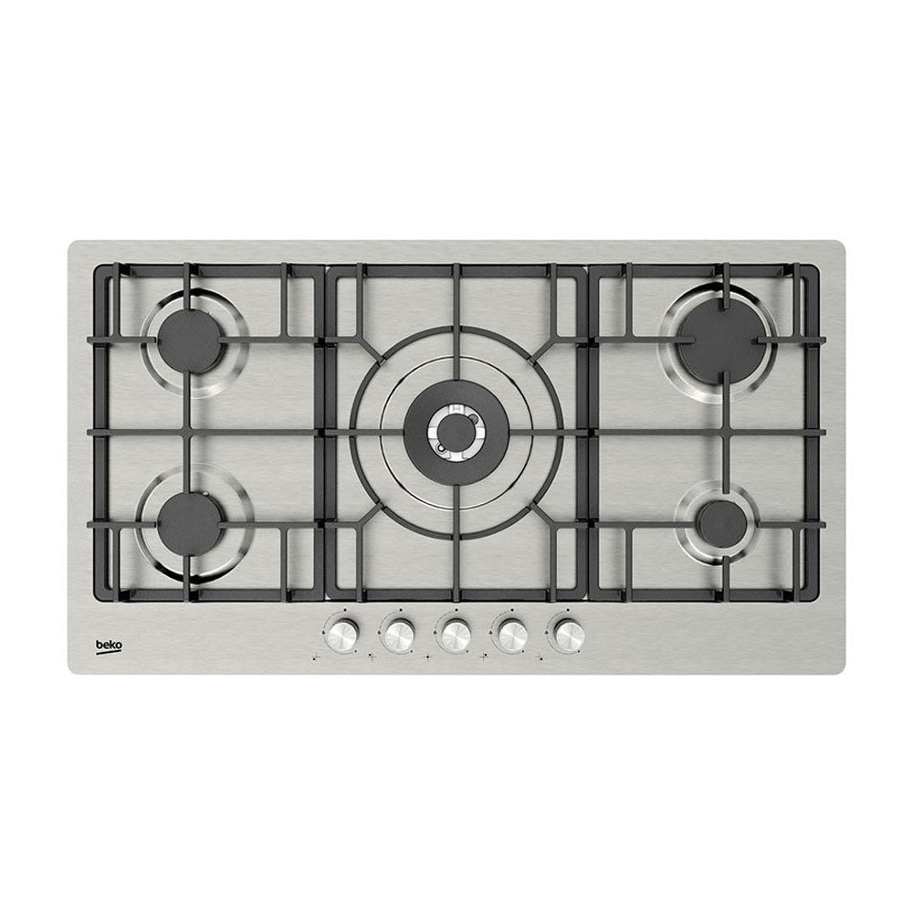 Beko BCT90GX 90cm Built-in Gas Cooktop