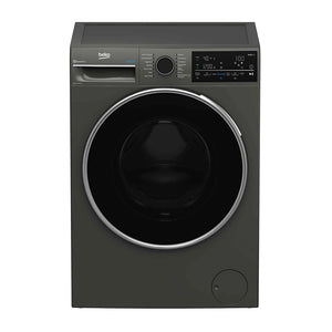 Beko 9kg Front Load Washing Machine BFLB904ADG, Front view