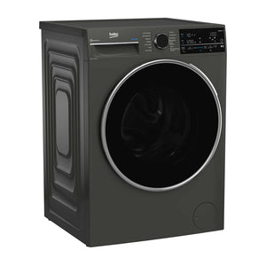 Beko 9kg Front Load Washing Machine BFLB904ADG, Front right view