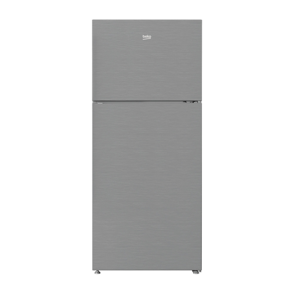 Beko BTM510X 510L Top Mount Fridge, Front view 