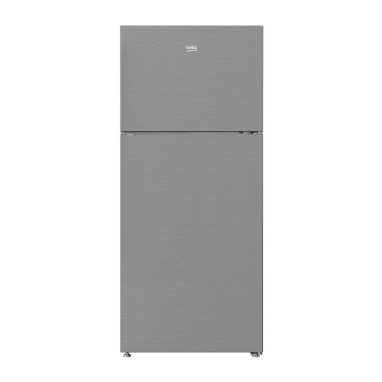 Beko BTM510X 510L Top Mount Fridge, Front view 