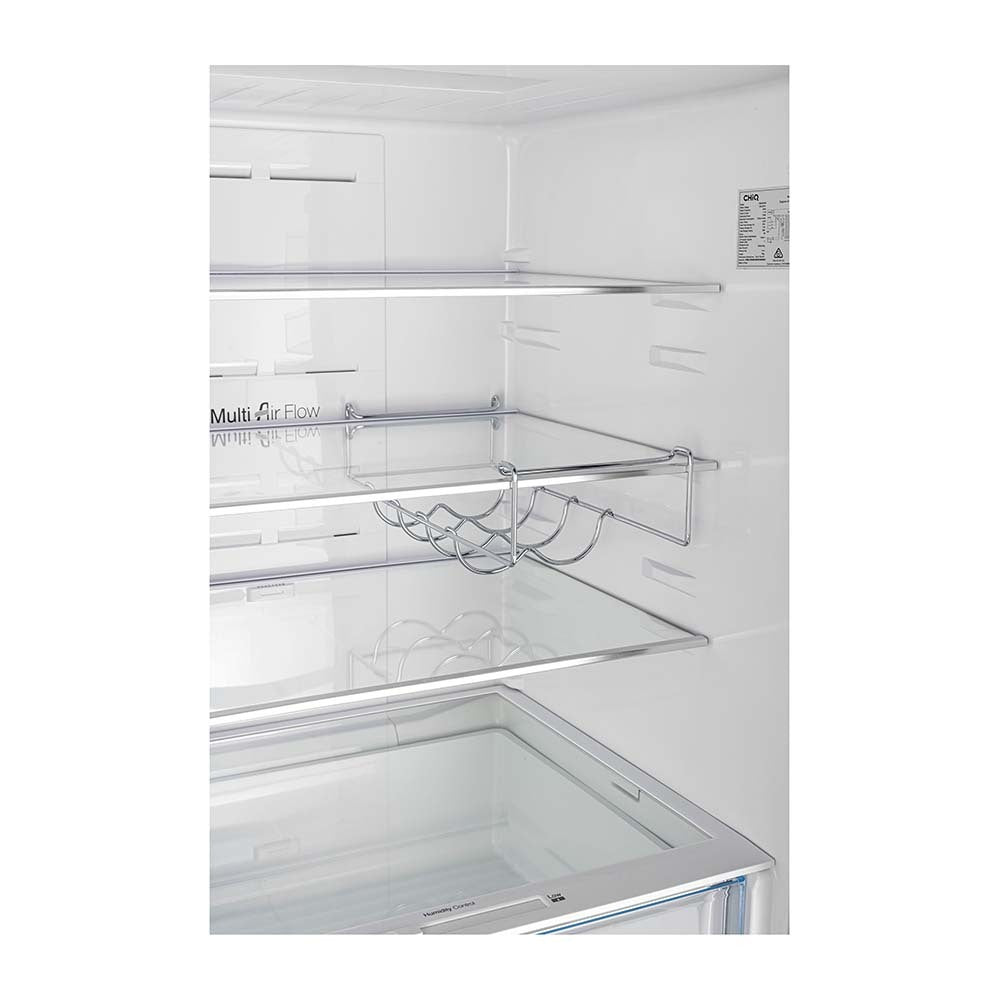 CHiQ 396L Bottom Mount Fridge Black Steel CBM395NBS, Tray view