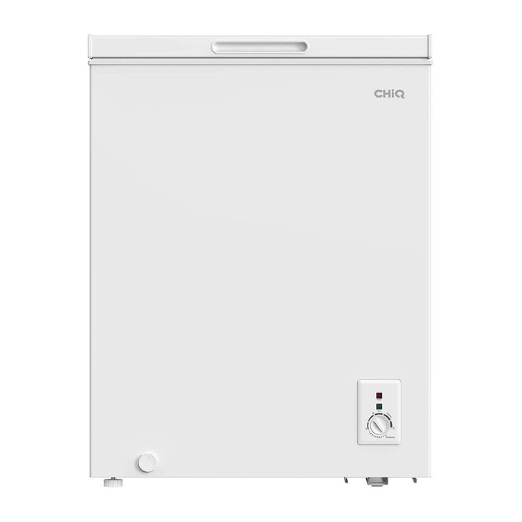 CHiQ CCF142DW 142L Hybrid Chest Freezer White, Front view