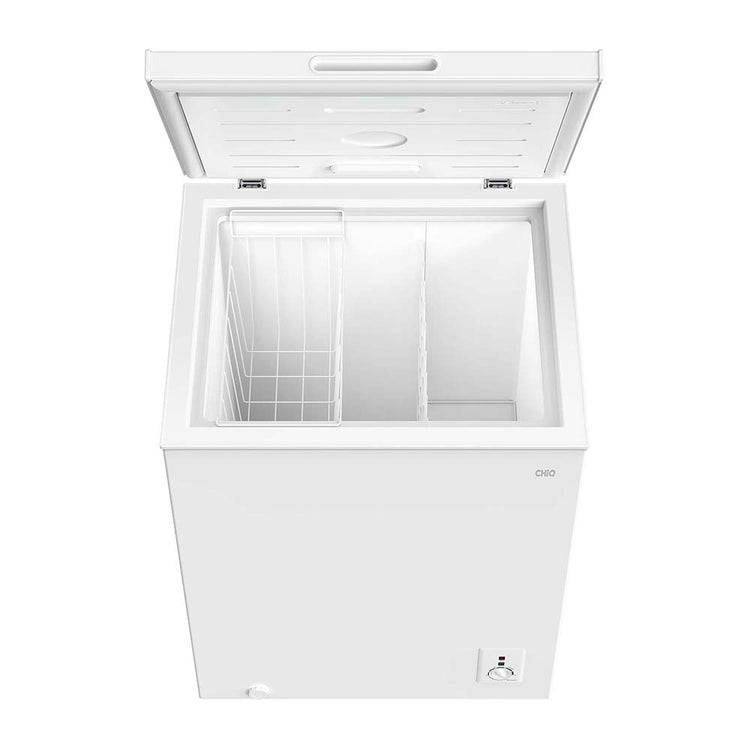 CHiQ CCF142DW 142L Hybrid Chest Freezer White, Top view