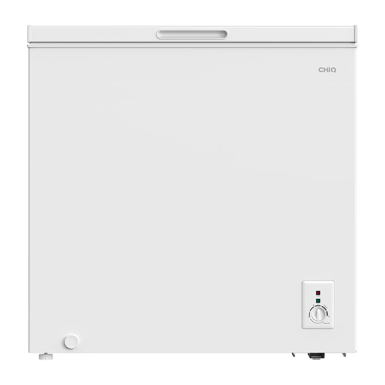 CHiQ CCF199DW 199L Hybrid Chest Freezer White, Front view