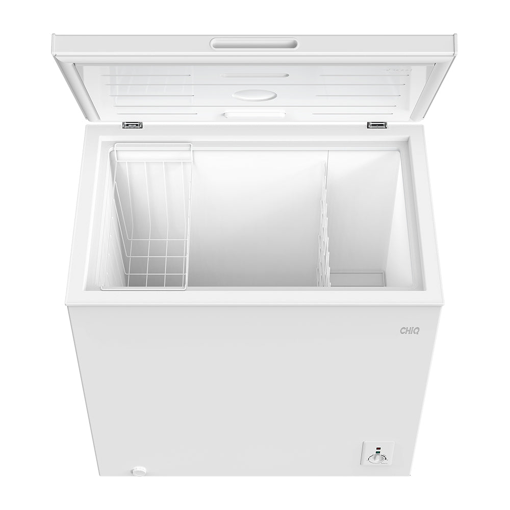 CHiQ CCF199DW 199L Hybrid Chest Freezer White, Top view