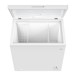 CHiQ CCF199DW 199L Hybrid Chest Freezer White, Top view