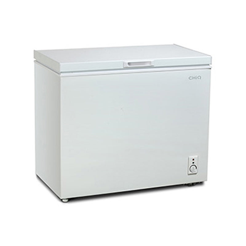 CHiQ 200L Chest Freezer White CCF200W, Front right view 2