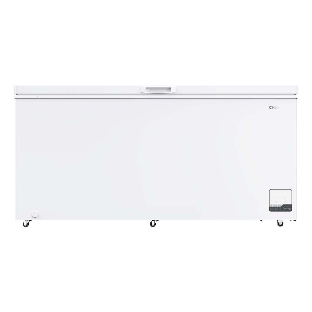 CHiQ CCF500WE 500L Hybrid Chest Freezer White, Front view