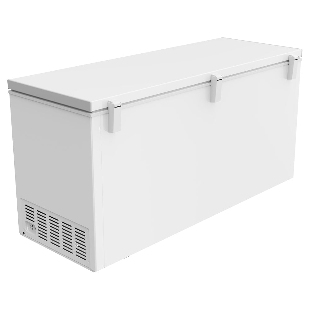 CHiQ CCF700WE 700L Hybrid Chest Freezer, Back view