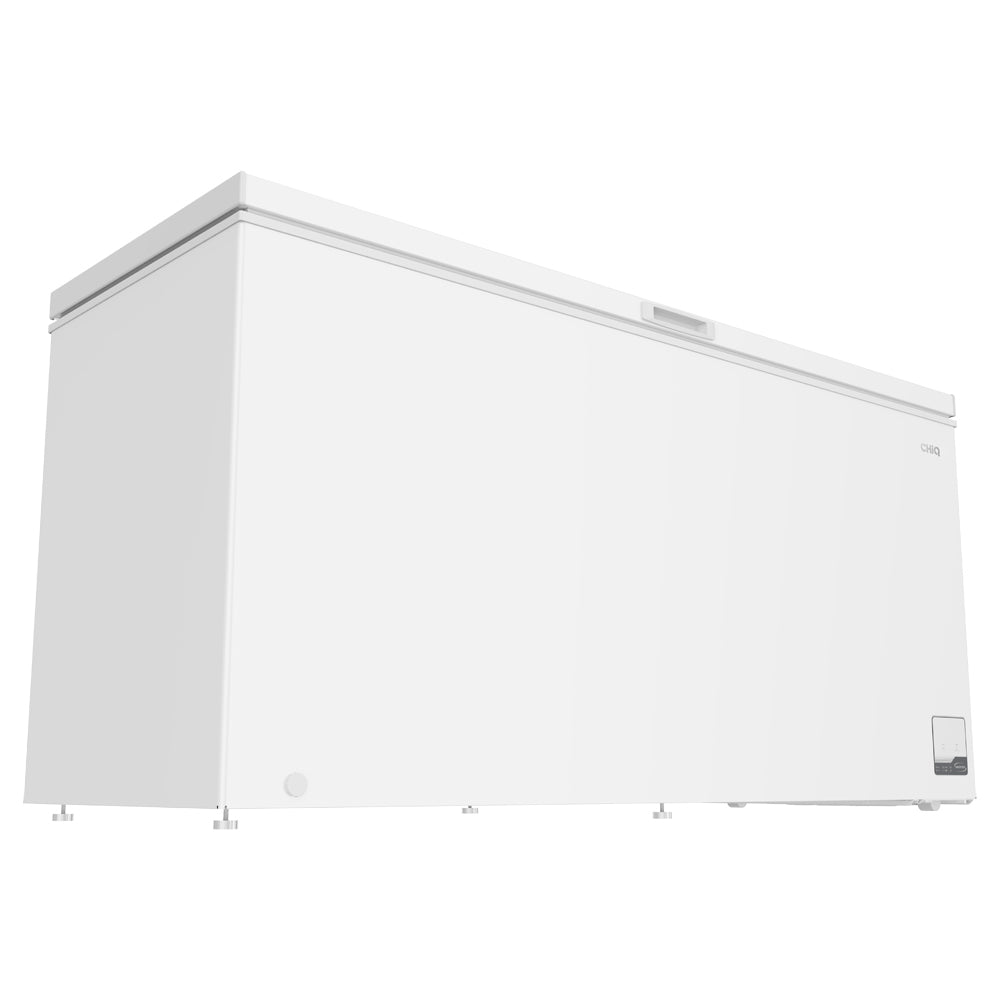 CHiQ CCF700WE 700L Hybrid Chest Freezer, Front right view