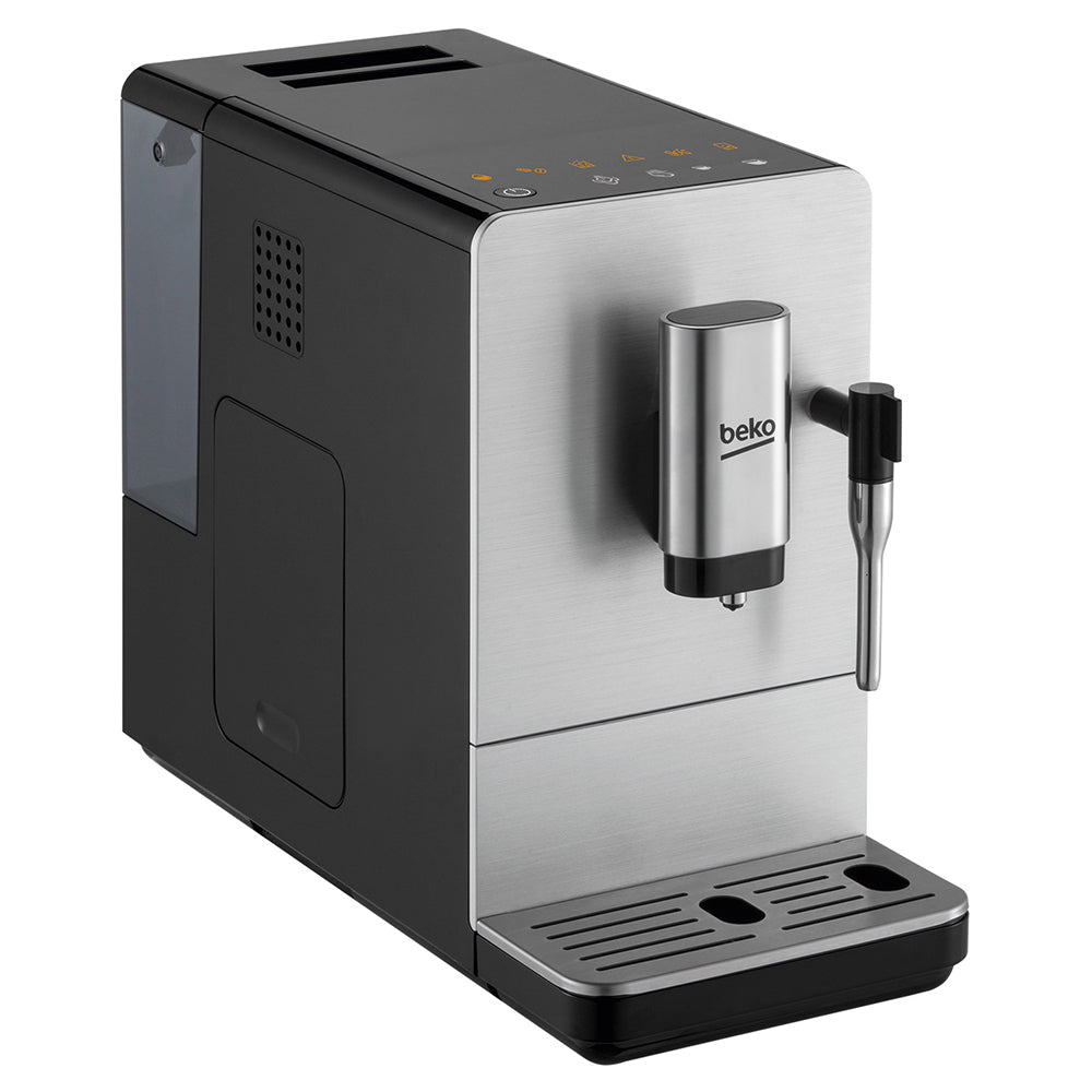 Beko CEG5311X Bean to Cup Automatic Espresso Machine with Steam Wand, Front right view