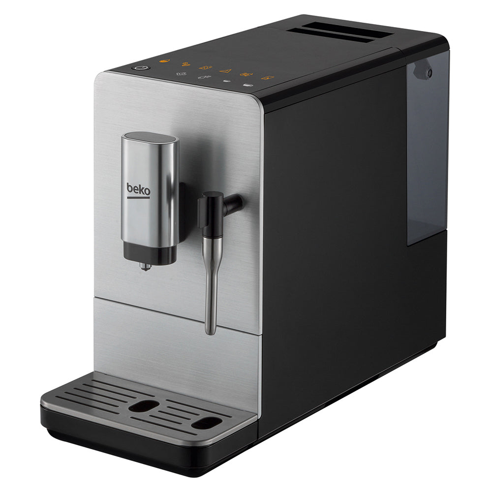 Beko CEG5311X Bean to Cup Automatic Espresso Machine with Steam Wand, Front left view