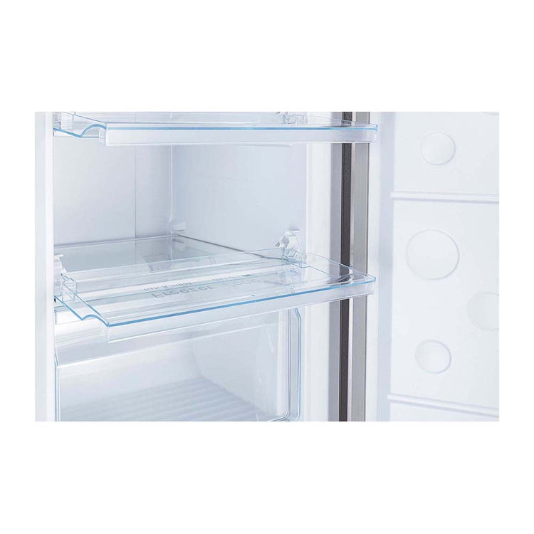 CHiQ 166L Upright Freezer White CSF165NSS, Glass shelf view 