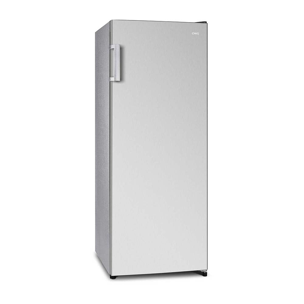 CHiQ 166L Upright Freezer White CSF165NSS, Front right view