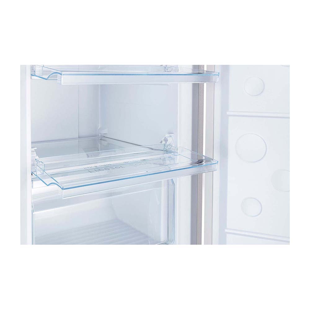 CHiQ 166L Upright Freezer White CSF166NW, Glass shelf view 