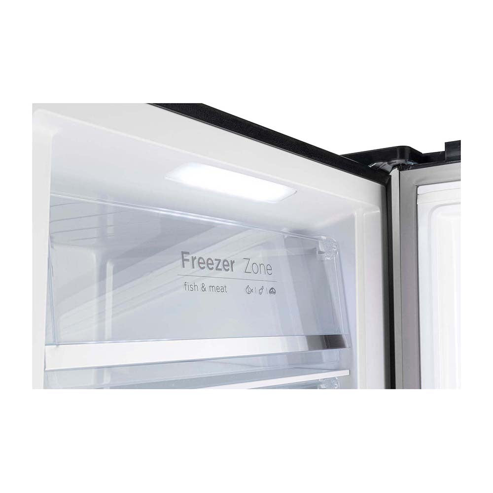 CHiQ 380L Hybrid Fridge Freezer CSH379NBSR, Freezer box view