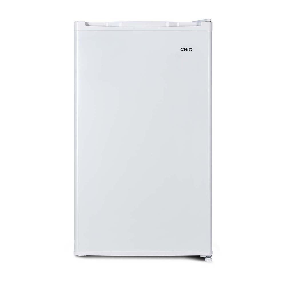 CHiQ CSR090DW 90L Bar Fridge White, Front view 