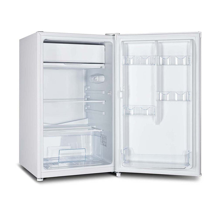 CHiQ CSR125DW 125L Bar Fridge White, , Front view with door open