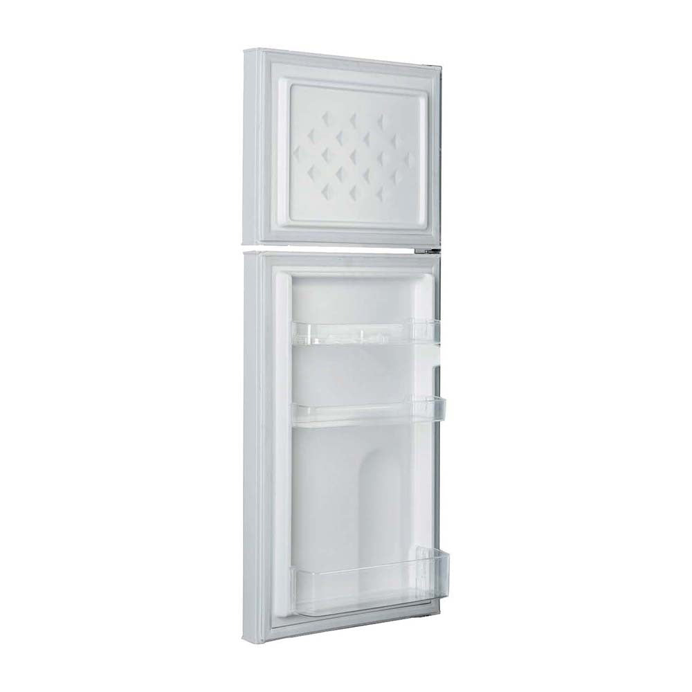 CHiQ CTM118DW 118L Two Door Bar Fridge White, Door storage view