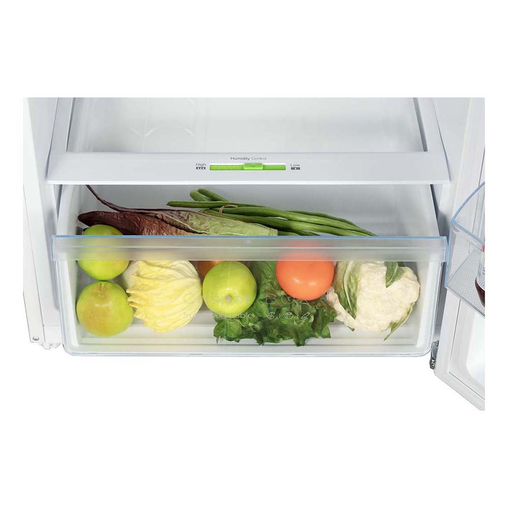 CHiQ CTM348NW5E 348L Top Mount Fridge White