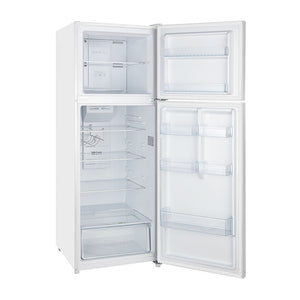 CHiQ 348L Top Mount Fridge CTM348NW, Front right view with open doors