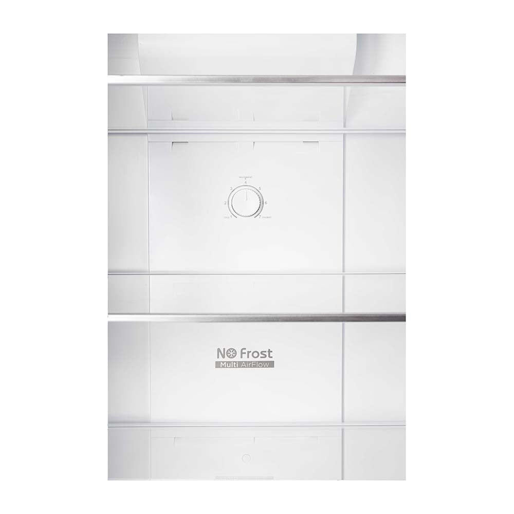 CHiQ 410L Top Mount Fridge CTM407NB, Glass shelf view