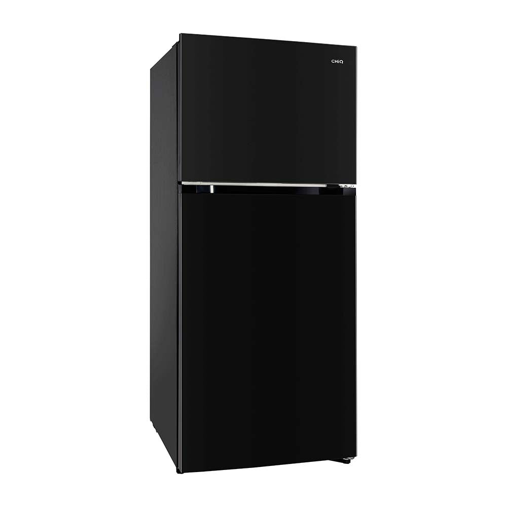 CHiQ 410L Top Mount Fridge CTM407NB, Front right view